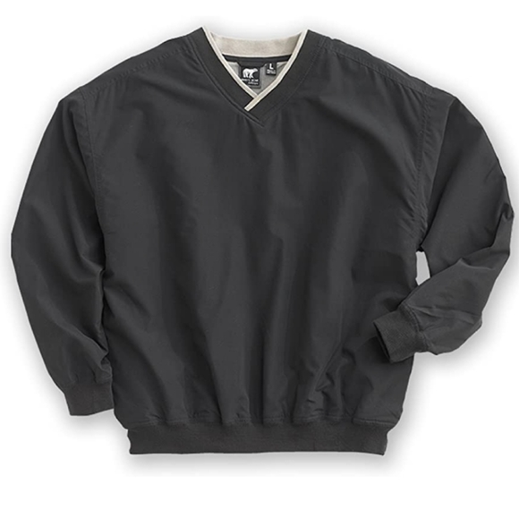 GOLF WINDBREAKER White Bear 2XL lightweight V-neck 1 hunter green & 1 navy - Picture 6 of 8